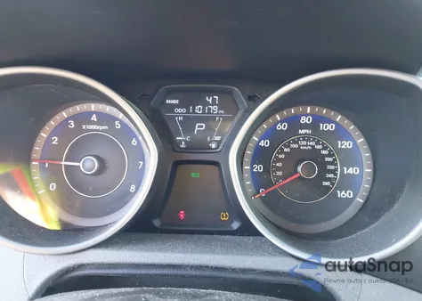 2012 Hyundai Elantra Gls (Ulsan Plant) из США, поврежденный, VIN KMHDH4AE5CU189538